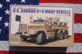 MESS-005 U.S. COUGAR 6x6 MRAP VEHICLE